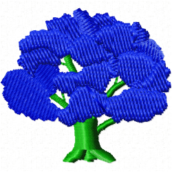 Flowers And Tree Embroidery Design 2 Flowers And Tree Embroidery Design 2